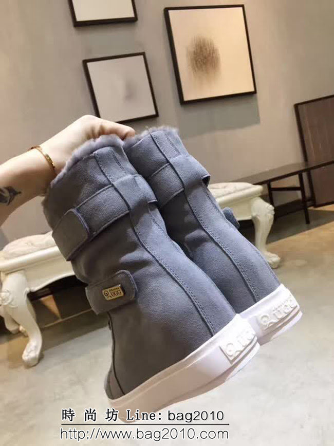 UGG 爆款 18官網發售 高絲光灰色 雪地靴 QZS2222